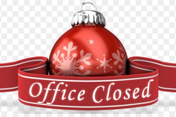 Fermeture du guichet stationnement entre les 27 et 29/12.